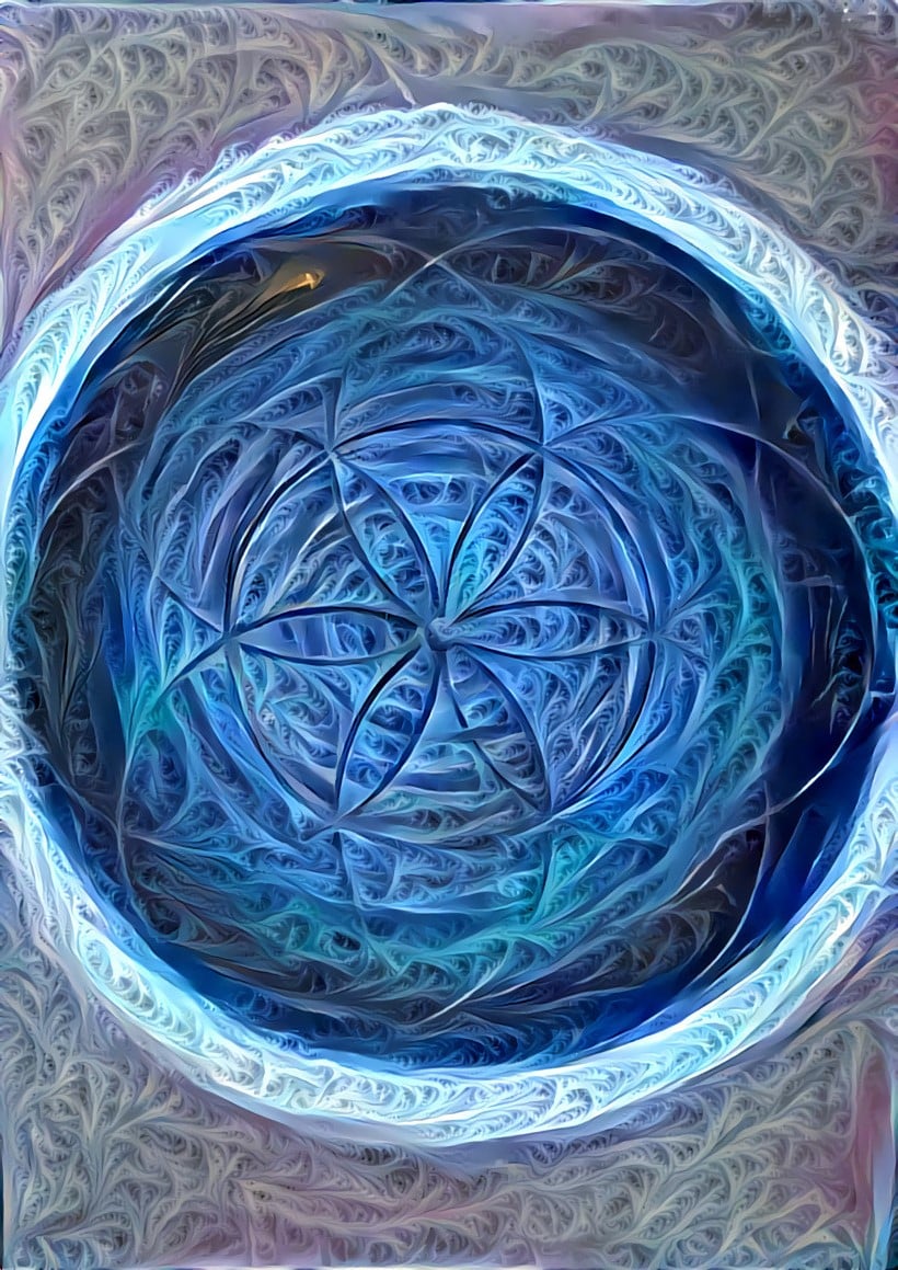 Orion's Dream Series flower of life artwork